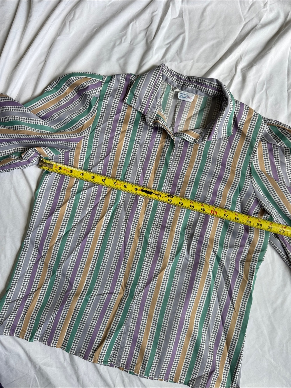 Vintage Levi’s 70s Striped Button Down - Picture 5 of 7